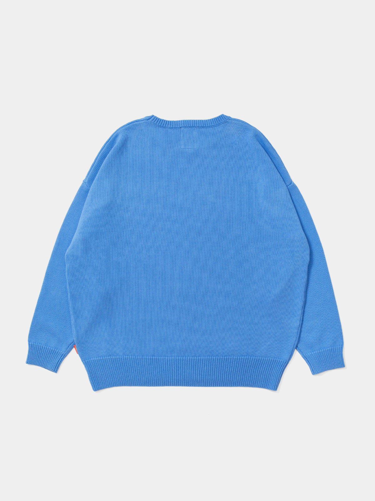 Logo Knit [Sax Blue]