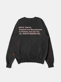 Liberty Logo Crew Sweat [Charcoal]