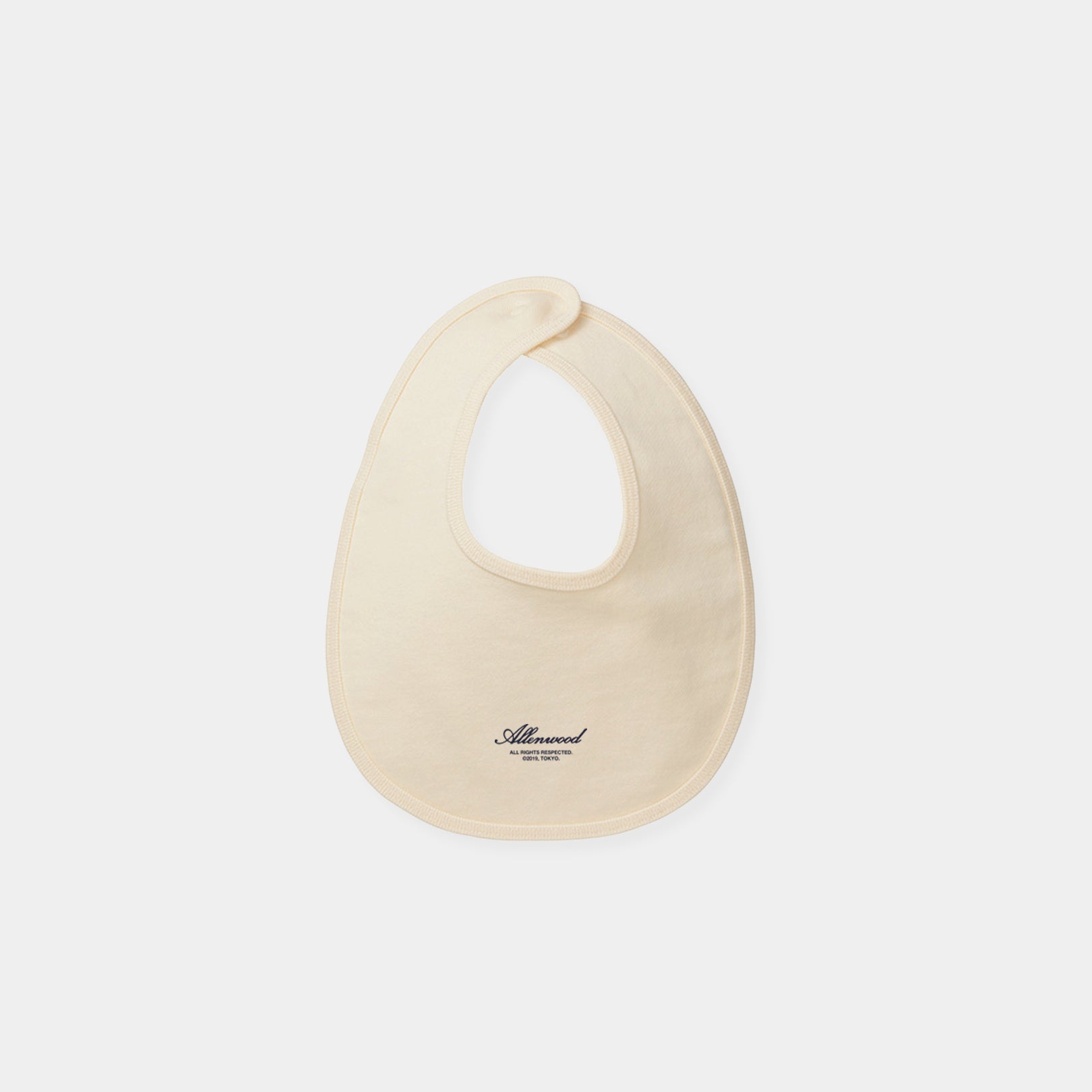 Script Logo Bib [Natural]