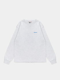 Logo L/S Tee [Ash Gray]