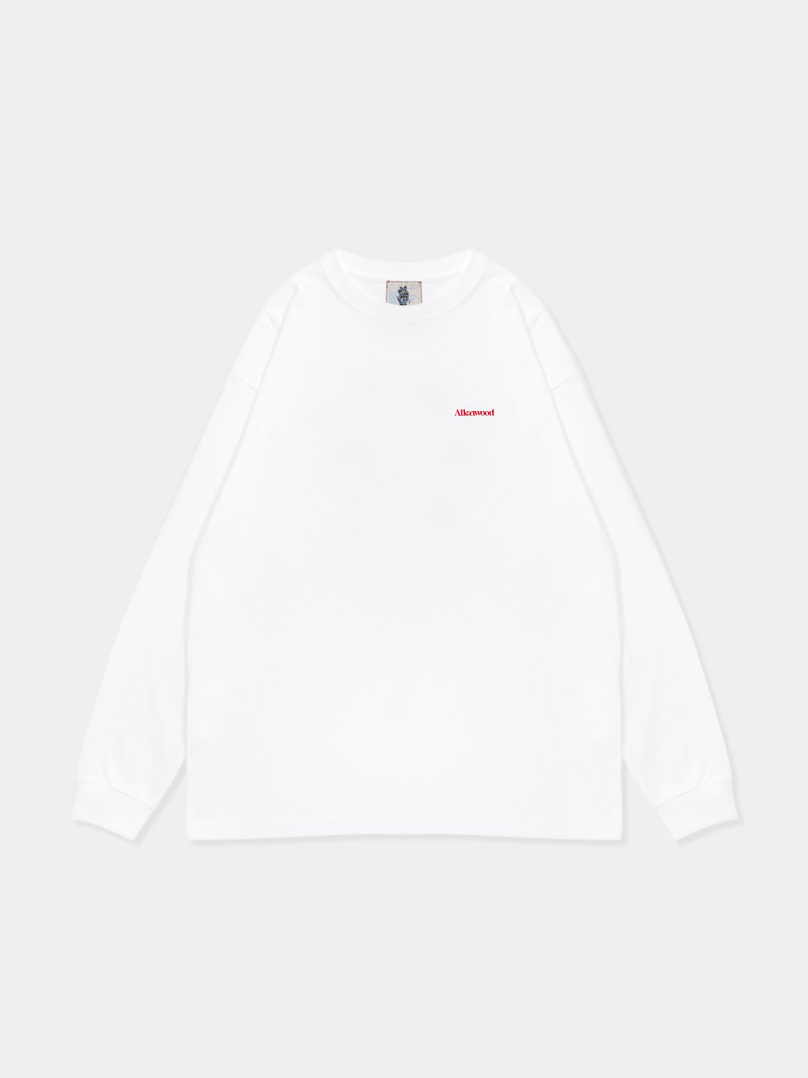 Logo L/S Tee [White]