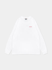 Logo L/S Tee [White]