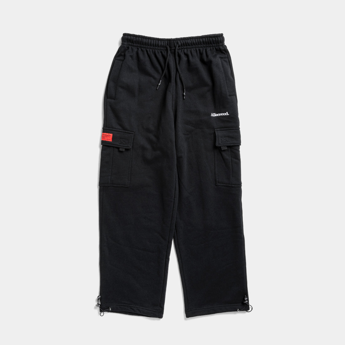 Fleece Cargo Pants [Black]