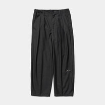 Two Tuck Slacks [Gray]